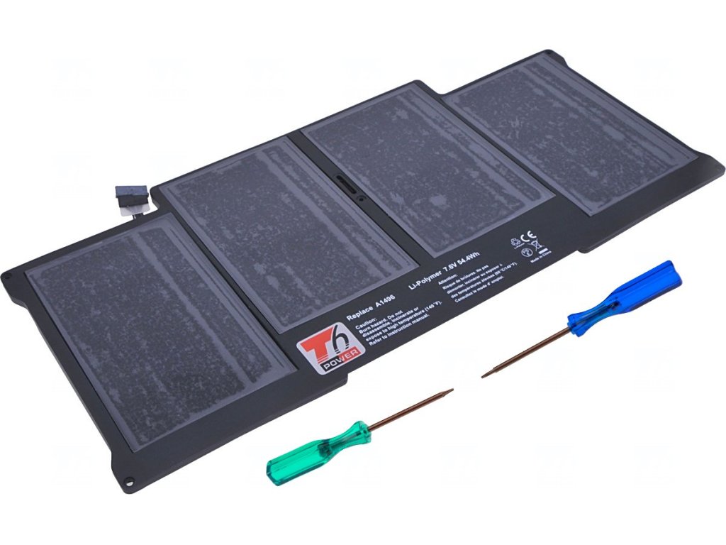 T6 Power Baterie Apple MacBook Air 13 2011, 2012, 2013, 2014, 2015, 7150mAh, 54Wh, 4cell, Li-pol (NBAP0024)