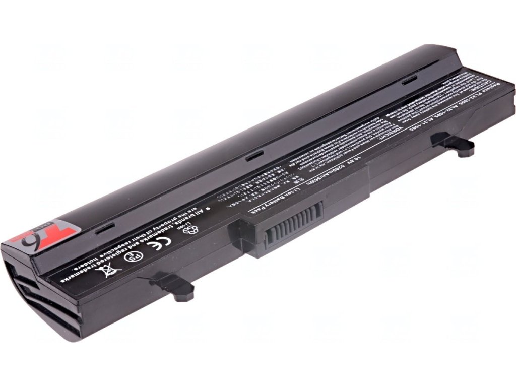 T6 Power Baterie Asus Eee PC 1001, 1005, 1101H, R105, 5200mAh, 56Wh, 6cell, black (NBAS0058)