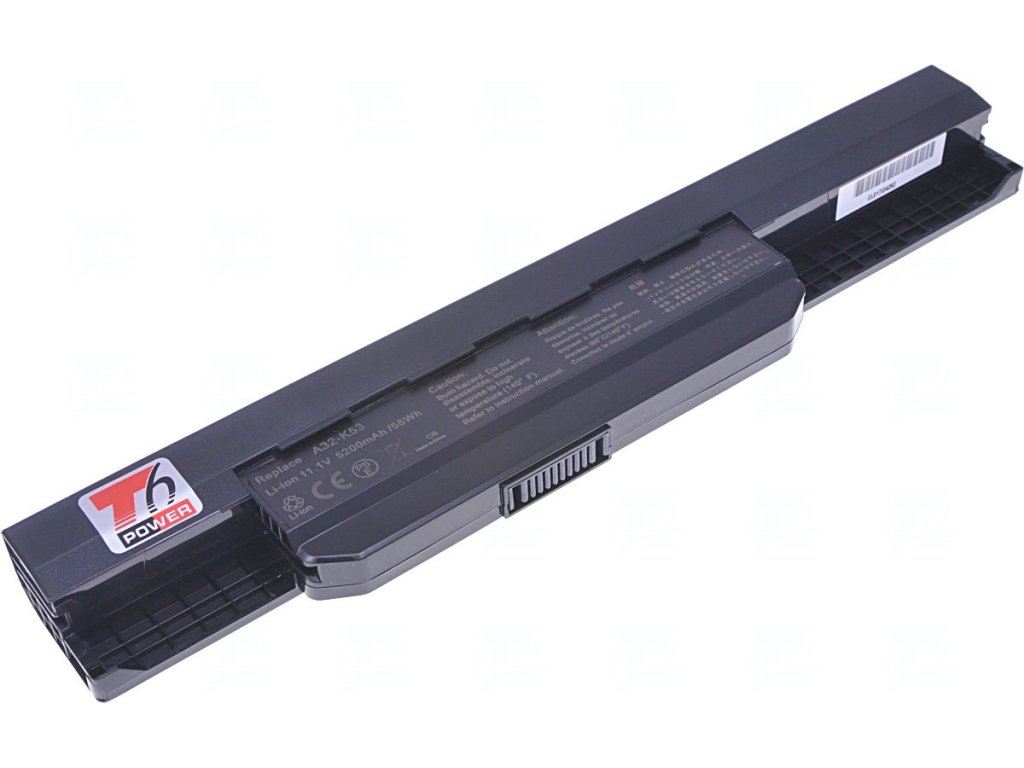 T6 Power Baterie Asus K43, K53, K84, A43, A53, A54, P43, P53, X43, X53, X54, 5200mAh, 58Wh, 6cell (NBAS0070)