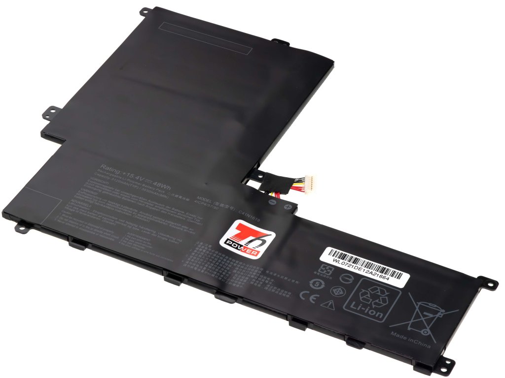 T6 Power Baterie Asus Pro B9440UA, B9440FA, B9448UA, B9448FA, 3120mAh, 48Wh, 4cell, Li-pol (NBAS0155)