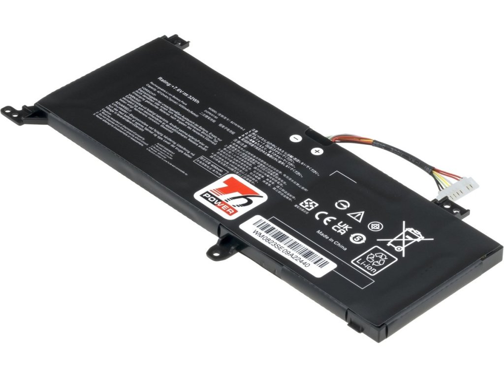 T6 Power Baterie Asus VivoBook A409, X409, F409, X409, X509, 4212mAh, 32Wh, 2cell, Li-pol (NBAS0185)
