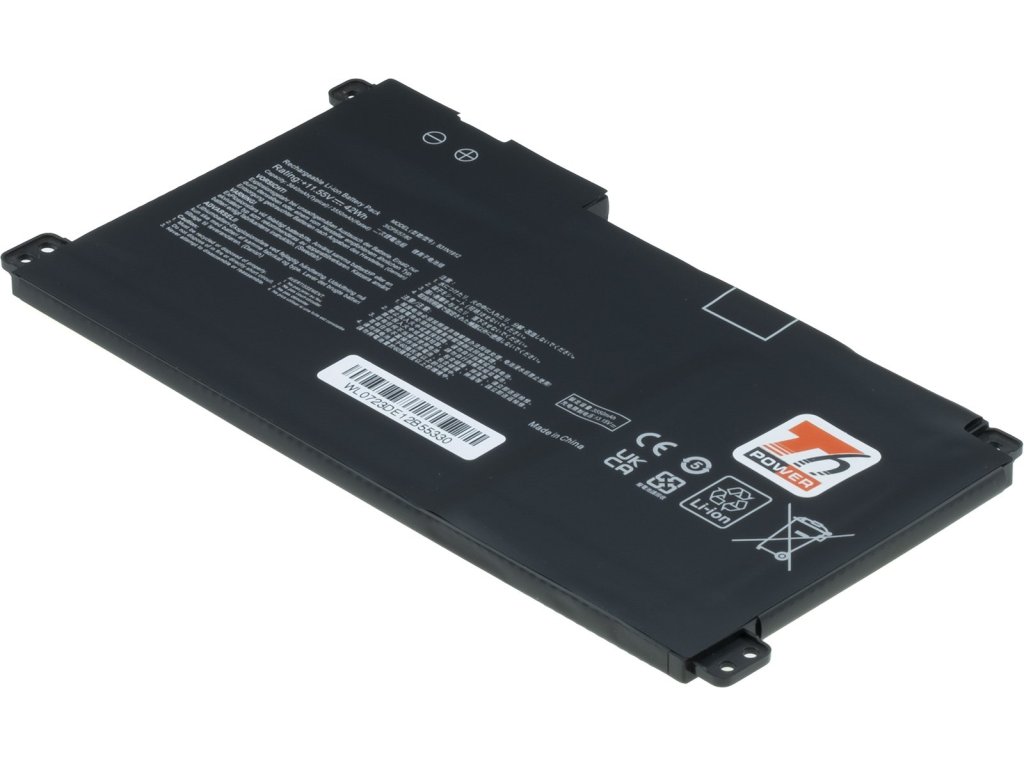 T6 Power Baterie Asus VivoBook E510MA, L510MA, R522MA, 3640mAh, 42Wh, 3cell, Li-poly (NBAS0178b)