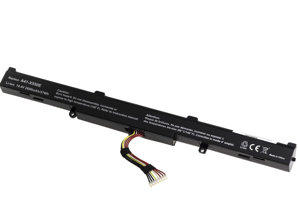 T6 Power Baterie Asus X450J, X550Z, X750J, X751L, X751LA, X751MA, 2600mAh, 37Wh, 4cell, Li-ion (NBAS0102)