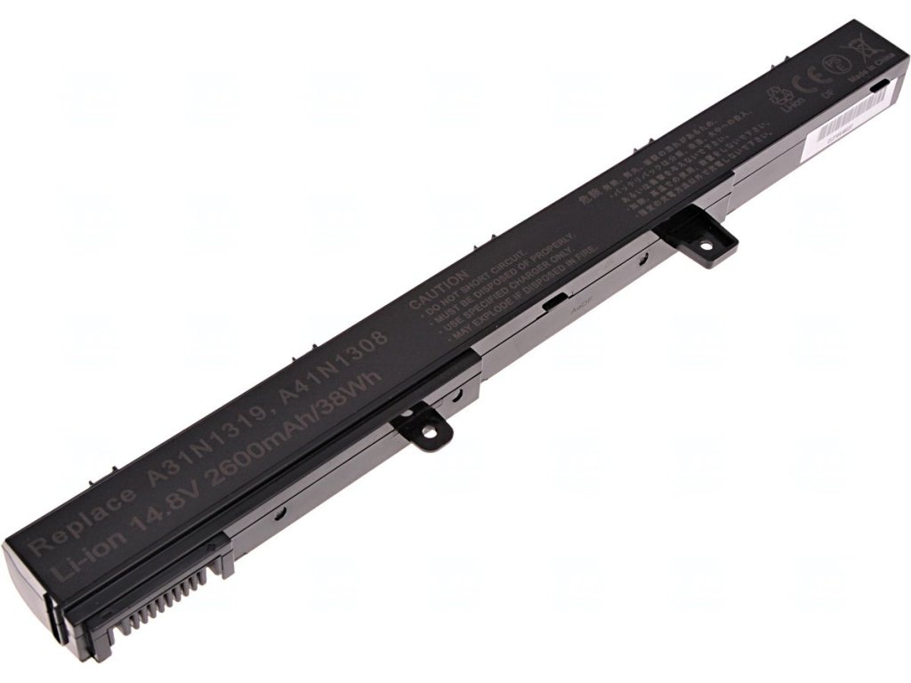 T6 Power Baterie Asus X451, X551, F551, P551, R411, R512, RX551, F451, 2600mAh, 38Wh, 4cell (NBAS0079)