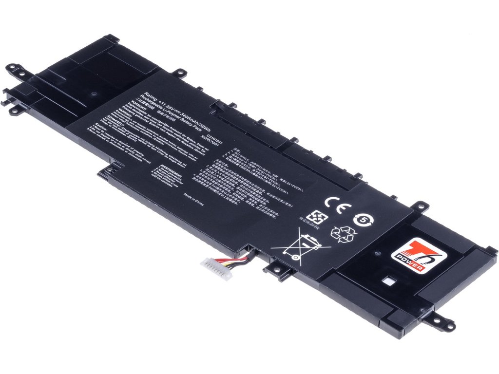 T6 Power Baterie Asus ZenBook 13 UX334, 14 UX434, Flip 14 UX463, 3400mAh, 39Wh, 3cell, Li-pol (NBAS0199)