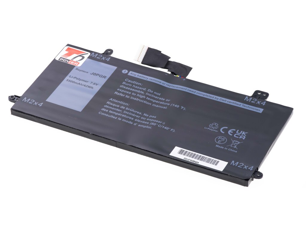 T6 Power Baterie Dell Latitude 12 5285, 5290 2in1, 5500mAh, 42Wh, 4cell, Li-pol (NBDE0200)