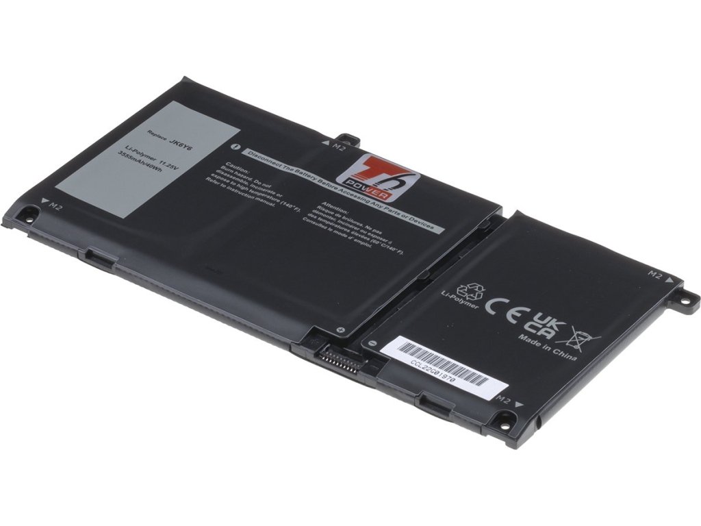 T6 Power Baterie Dell Latitude 3410, 3510, Inspiron 5501, Vostro 5401, 3555mAh, 40Wh, 3cell, Li-pol (NBDE0212)