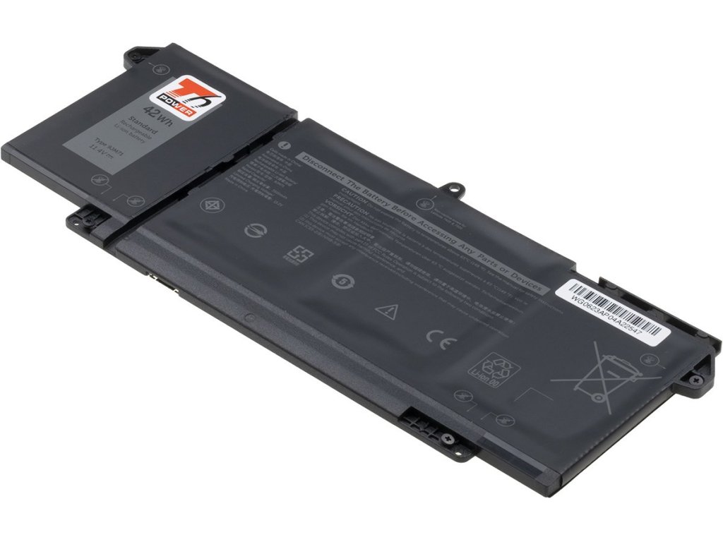 T6 Power Baterie Dell Latitude 5320, 7320, 7420, 7520, 3680mAh, 42Wh, 3cell, Li-pol (NBDE0229)