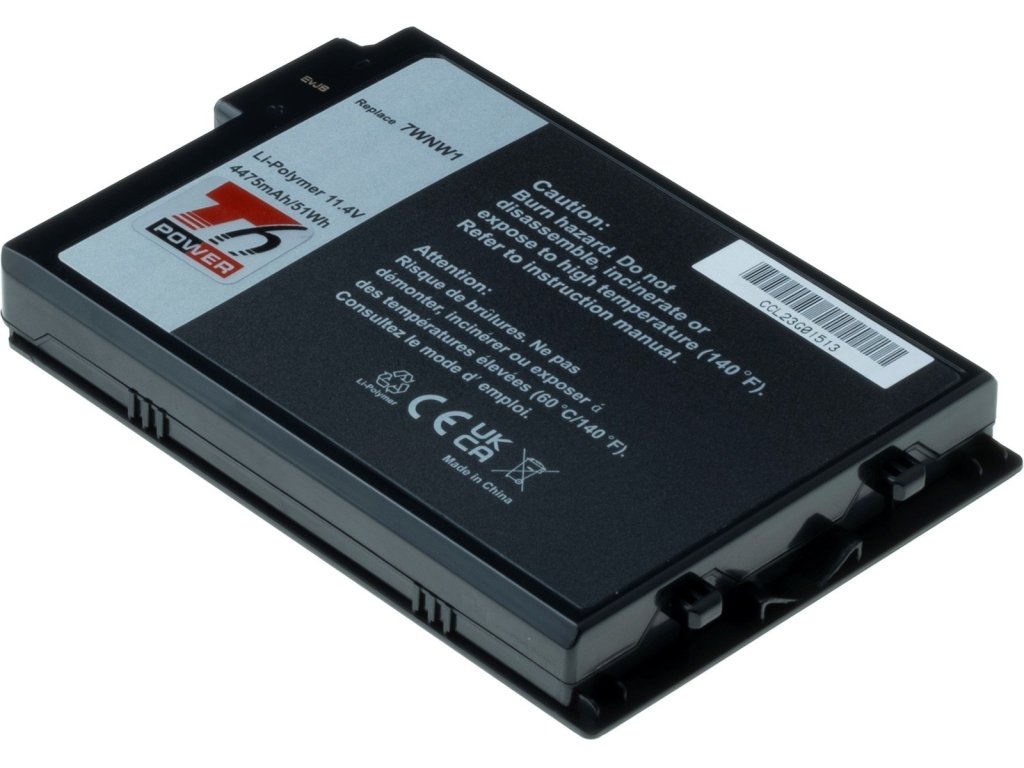 T6 Power Baterie Dell Latitude 5420, 5424, 7424 Rugged, 4475mAh, 51Wh, 3cell, Li-ion (NBDE0226)