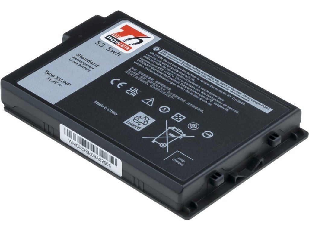 T6 Power Baterie Dell Latitude 5430, 7330 Rugged, 4690mAh, 53,5Wh, 3cell, Li-ion (NBDE0237)