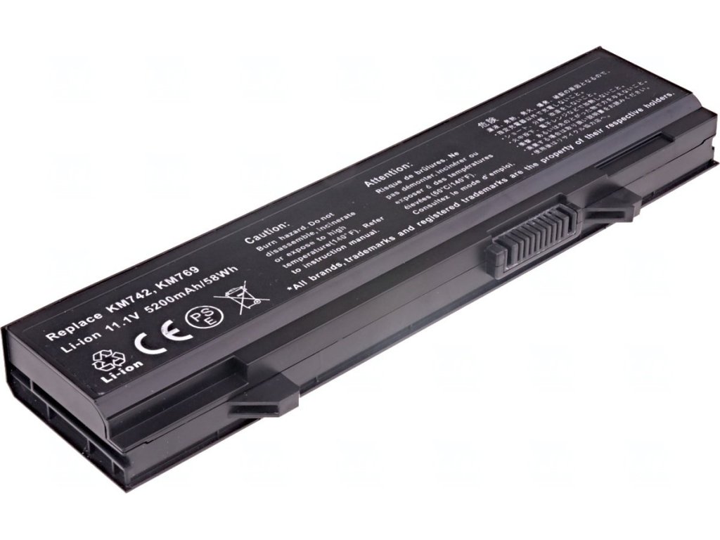 T6 Power Baterie Dell Latitude E5400, E5410, E5500, E5510, 5200mAh, 58Wh, 6cell (NBDE0088)