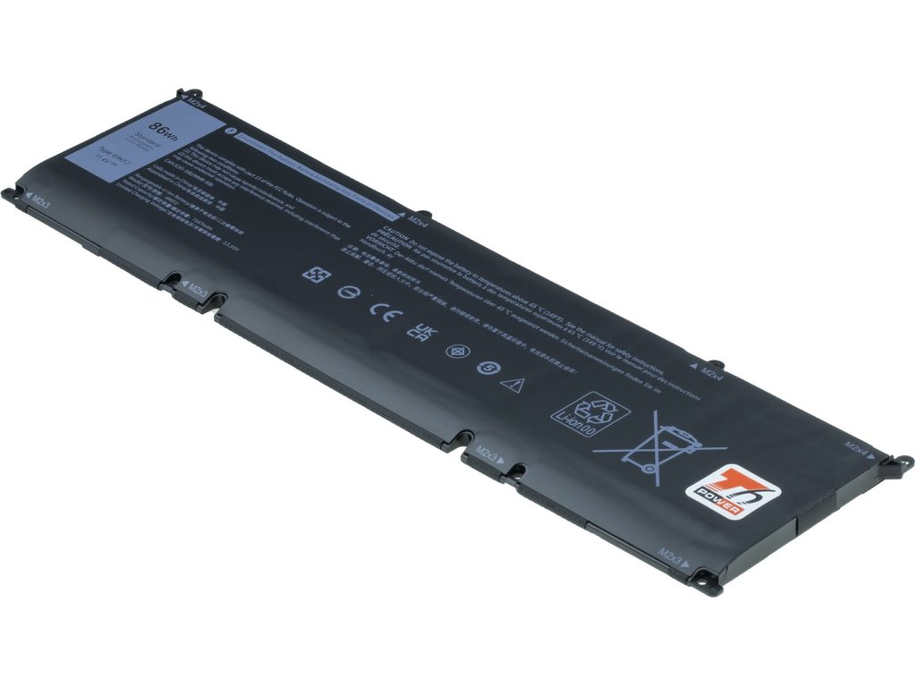 T6 Power Baterie Dell Precision 5550, 5560, XPS 9500, 9510,  G5 5515, 7200mAh, 86Wh, 6cell, Li-pol (NBDE0238)