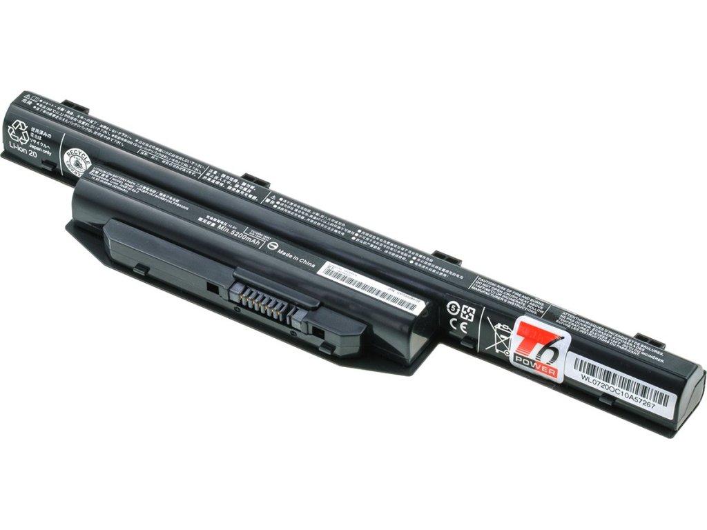 T6 Power Baterie Fujitsu LifeBook A555, 5200mAh, 56Wh, 6cell (NBFS0094)