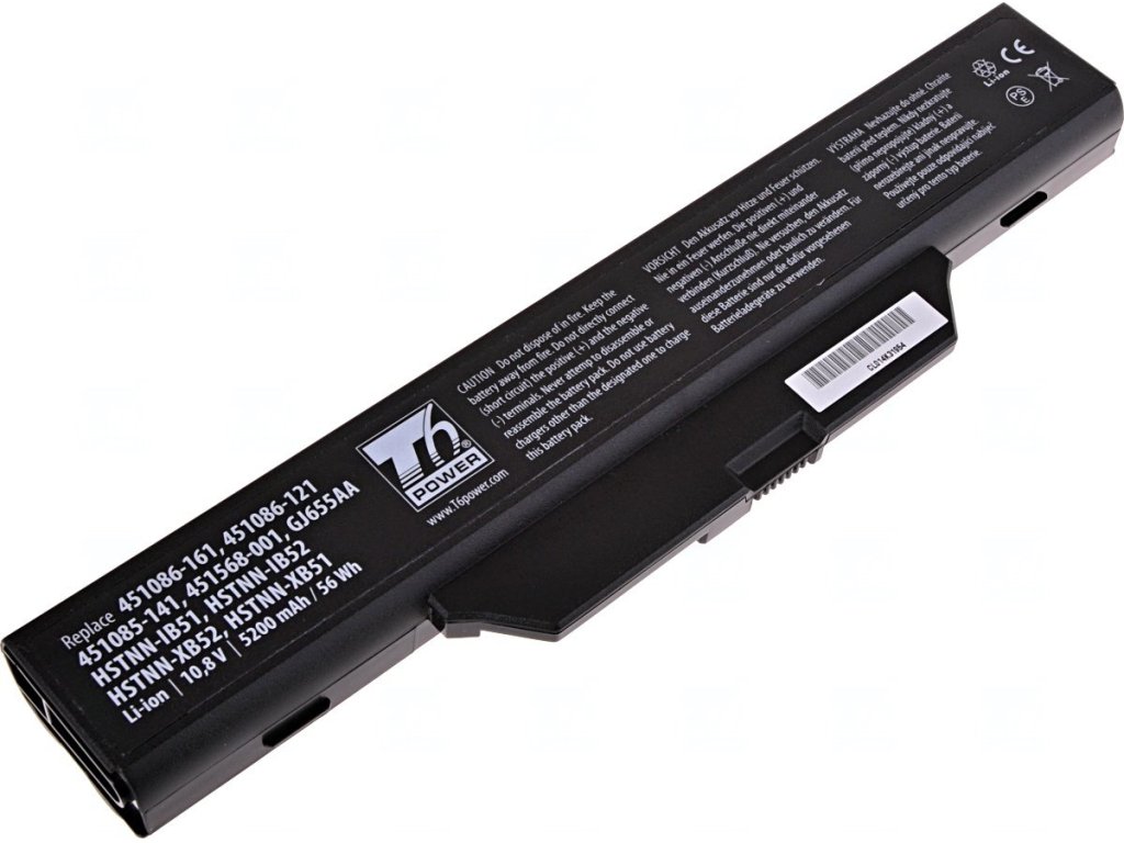 T6 Power Baterie HP Compaq 6530s, 6535s, 6720s, 6730s, 6735s, 6820s, 6830s, 5200mAh, 56Wh, 6cell (NBHP0036)