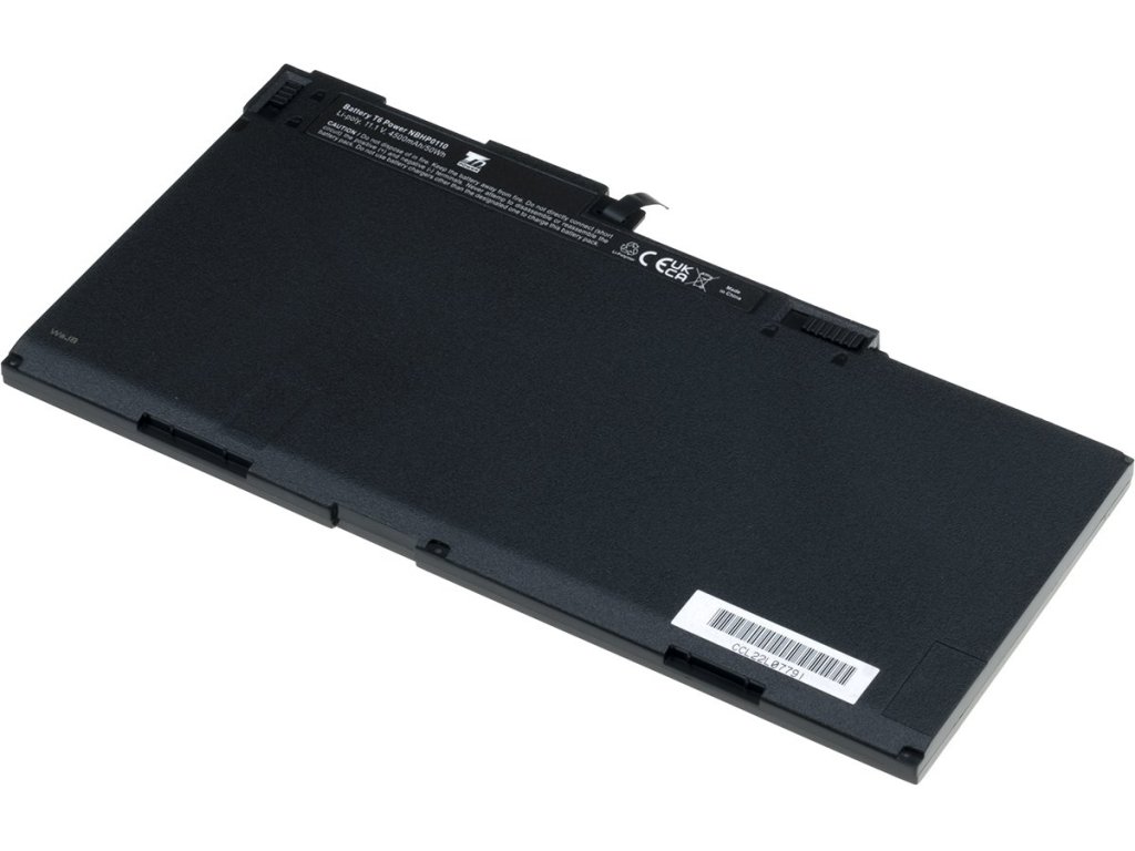 T6 Power Baterie HP EliteBook 740 G1, 750 G1, 840 G1, 840 G2, 850 G1, 4500mAh, 50Wh, 3cell, Li-pol (NBHP0110)