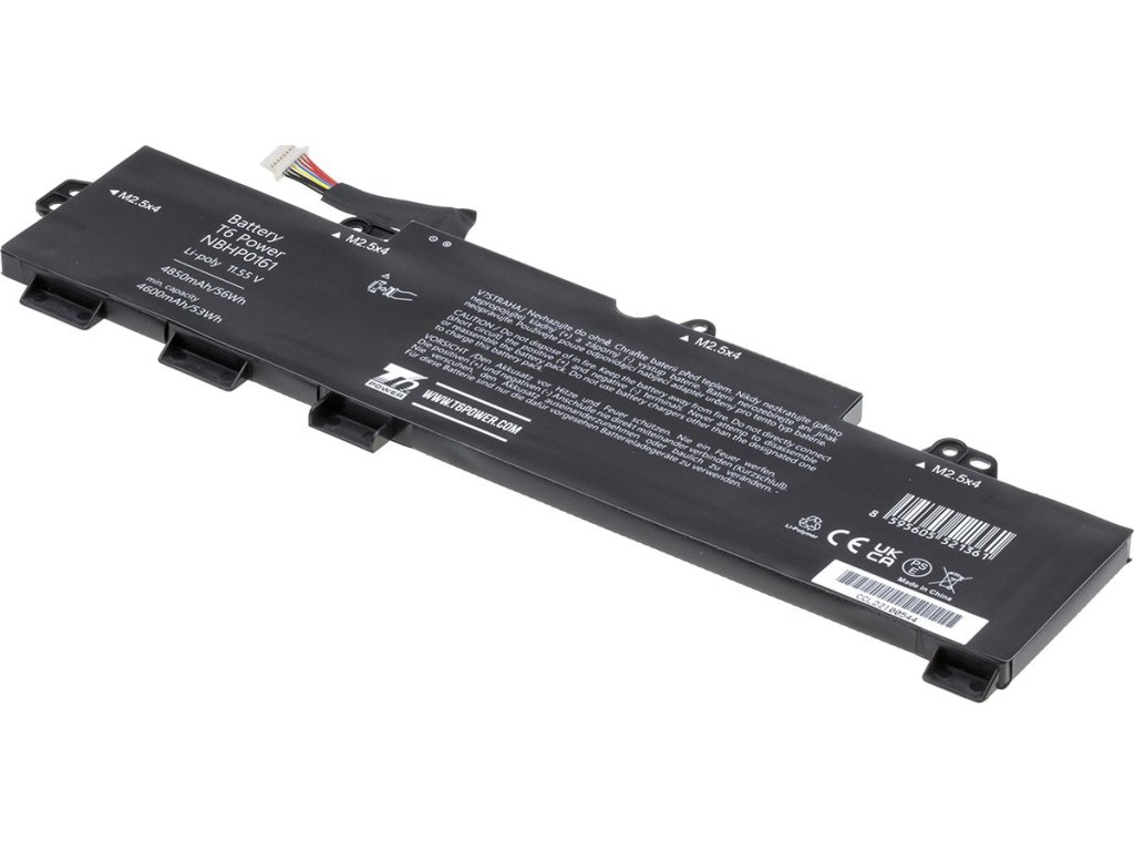 T6 Power Baterie HP EliteBook 755 G5, 850 G5, 850 G6, ZBook 15u G5, 4850mAh, 56Wh, 3cell, Li-pol (NBHP0161)