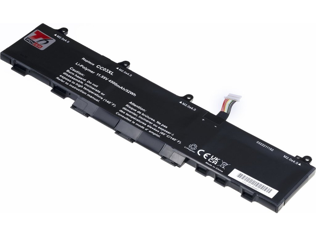 T6 Power Baterie HP EliteBook 830 G7, 830 G8, 840 G7, ZBook 14 G7, 4500mAh, 52Wh, 3cell, Li-pol (NBHP0188)