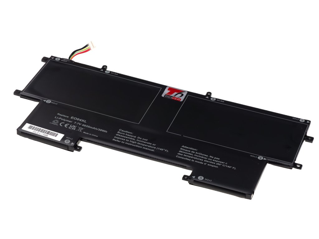 T6 Power Baterie HP EliteBook Folio G1, 4935mAh, 38Wh, 4cell, Li-pol (NBHP0187)