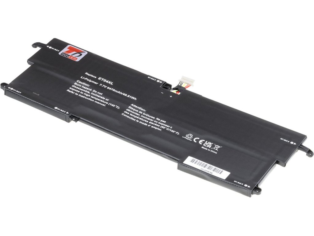 T6 Power Baterie HP EliteBook x360 1020 G2, 6470mAh, 49,8Wh, 4cell, Li-pol (NBHP0194)