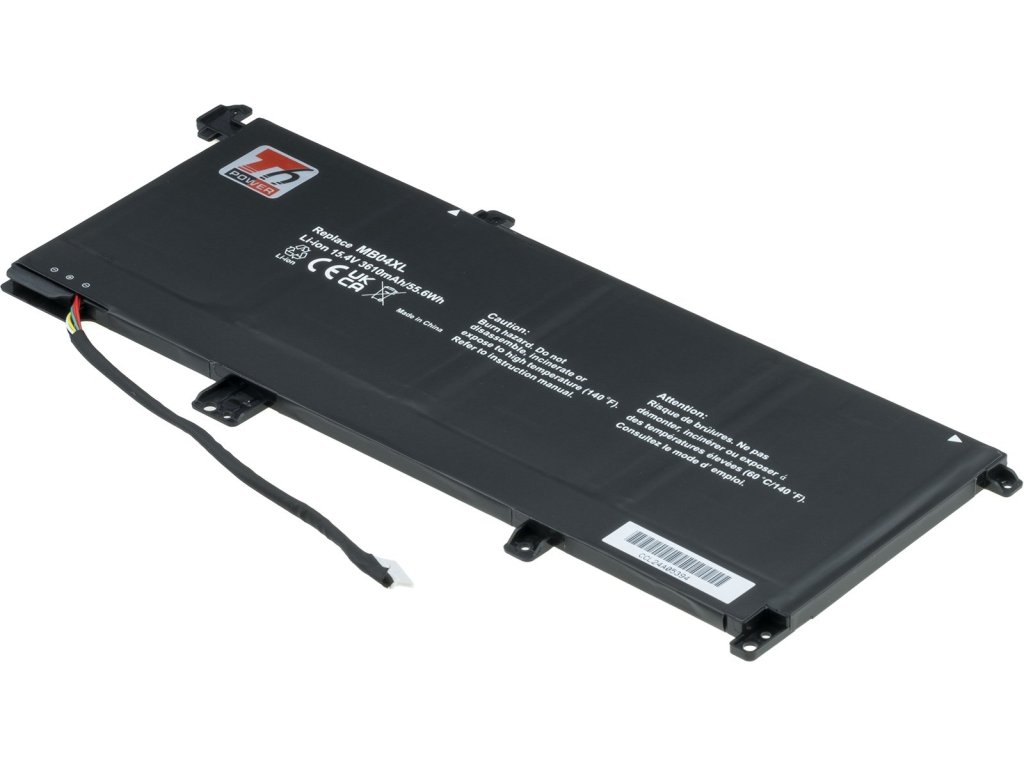 T6 Power Baterie HP Envy 15-aq000, M6-aq000 x360 serie, 3610mAh, 55Wh, 4cell, Li-pol (NBHP0152)