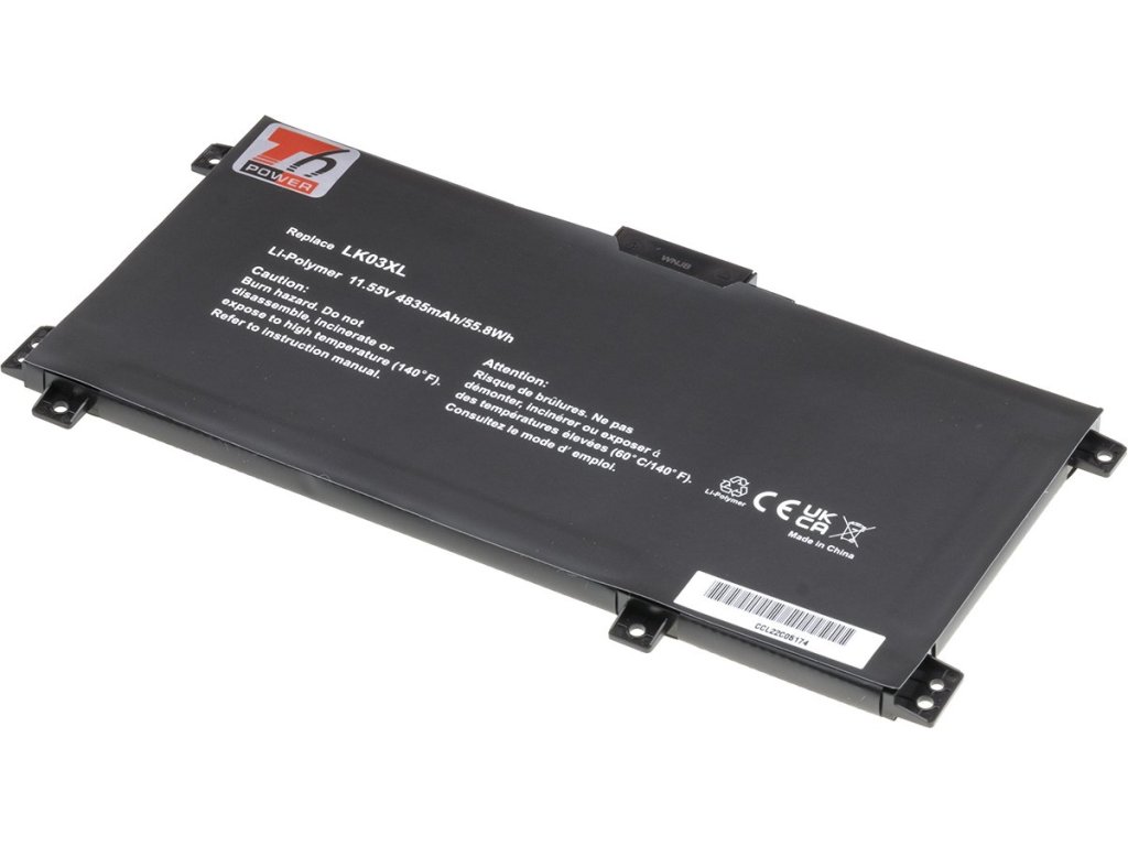 T6 Power Baterie HP Envy 15-bp000, 15-cn000, 17-ae000 x360 serie, 4835mAh, 55Wh, 3cell, Li-pol (NBHP0165)