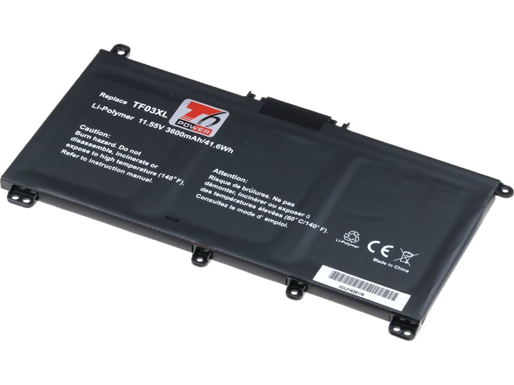 T6 Power Baterie HP Pavilion 14-cd000, 15-cc000, 15-cd000 serie, 3600mAh, 41Wh, 3cell, Li-pol (NBHP0132)