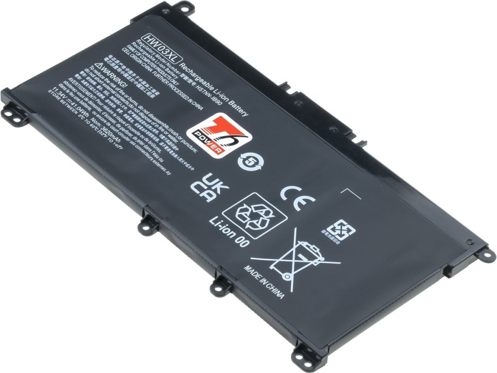 T6 Power Baterie HP Pavilion 15-eh0000, 15-eg0000, 17-cn0000, 250 G9, 3620mAh, 41Wh, 3cell, Li-poly (NBHP0219)