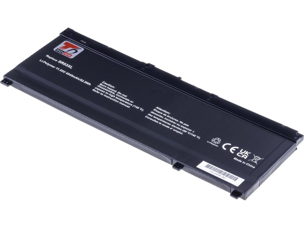 T6 Power Baterie HP Pavilion Gaming 15-cx0000, 17-cd0000, 4545mAh, 52,5Wh, 3cell, Li-pol (NBHP0178)