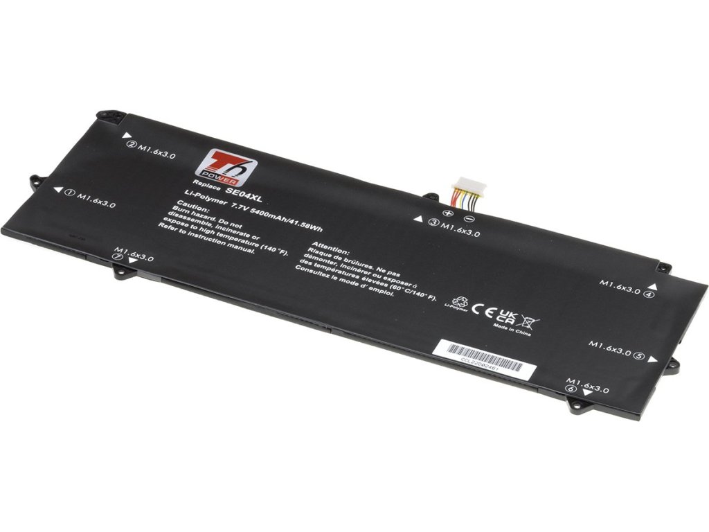 T6 Power Baterie HP Pro X2 612 G2, 5400mAh, 41Wh, 2cell, Li-pol (NBHP0167)