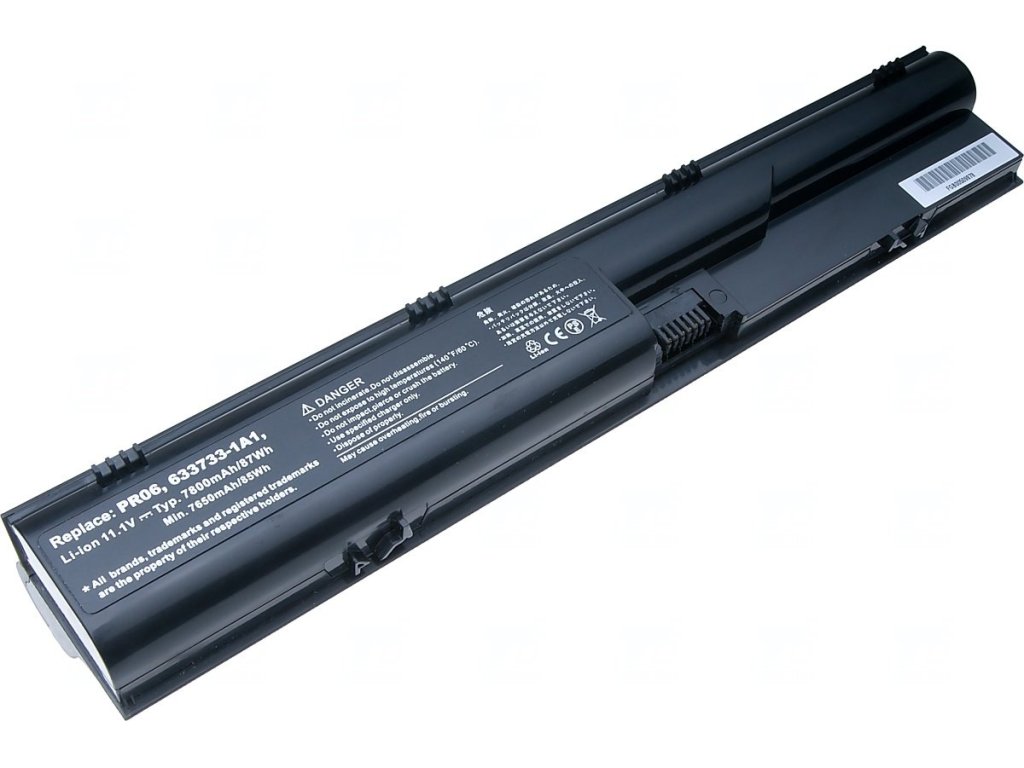 T6 power Baterie HP ProBook 4330s, 4430s, 4435s, 4440s, 4530s, 4535s, 4540s, 4545s, 9cell, 7800mAh (NBHP0086)