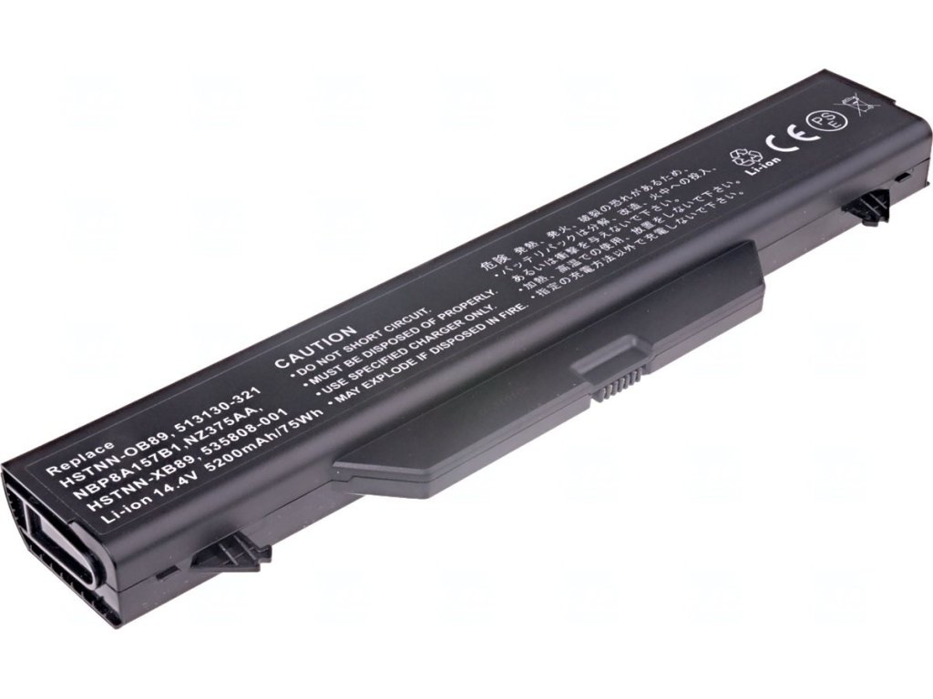 T6 Power Baterie HP ProBook 4510s, 4515s, 4710s, 4720s, 5200mAh, 75Wh, 8cell (NBHP0053)