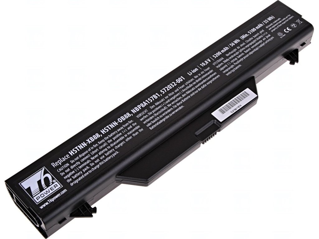 T6 Power Baterie HP ProBook 4510s, 4515s, 4710s, 5200mAh, 56Wh, 6cell (NBHP0064)