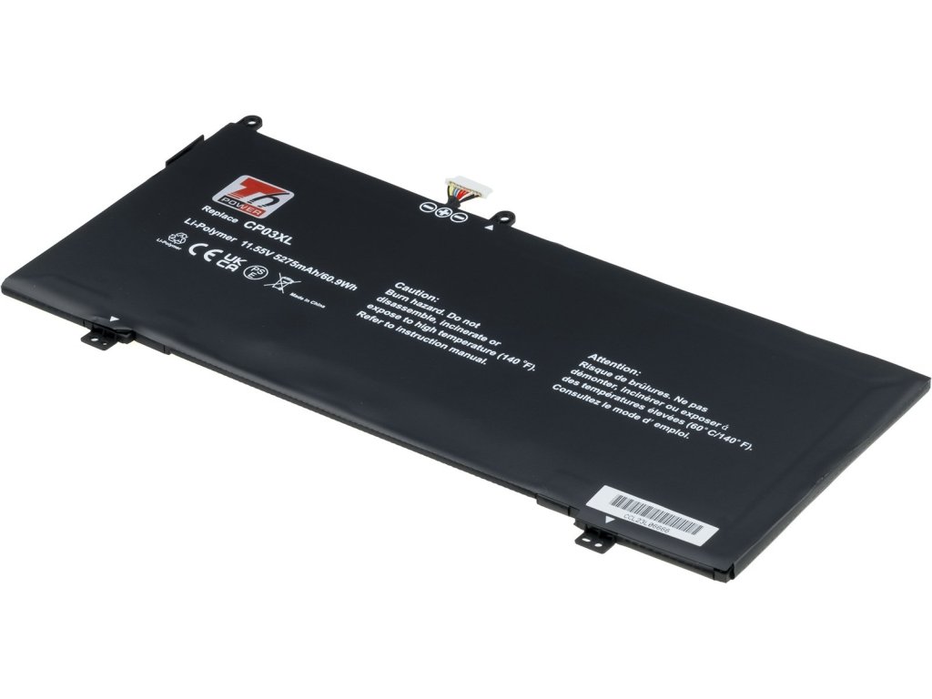 T6 Power Baterie HP Spectre 13-ae000 x360, 13-ae500 x360, 5275mAh, 60Wh, 3cell, Li-pol (NBHP0162)