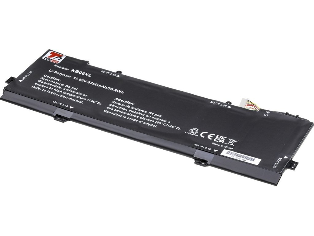 T6 Power Baterie HP Spectre 15-bl000 x360 serie, 6860mAh, 79Wh, 6cell, Li-pol (NBHP0173)