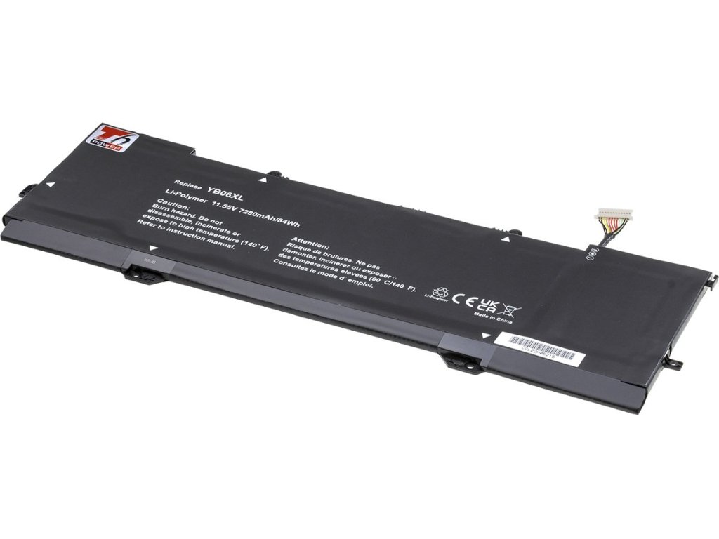 T6 Power Baterie HP Spectre 15-ch000 x360 serie, 7280mAh, 84Wh, 6cell, Li-pol (NBHP0182)