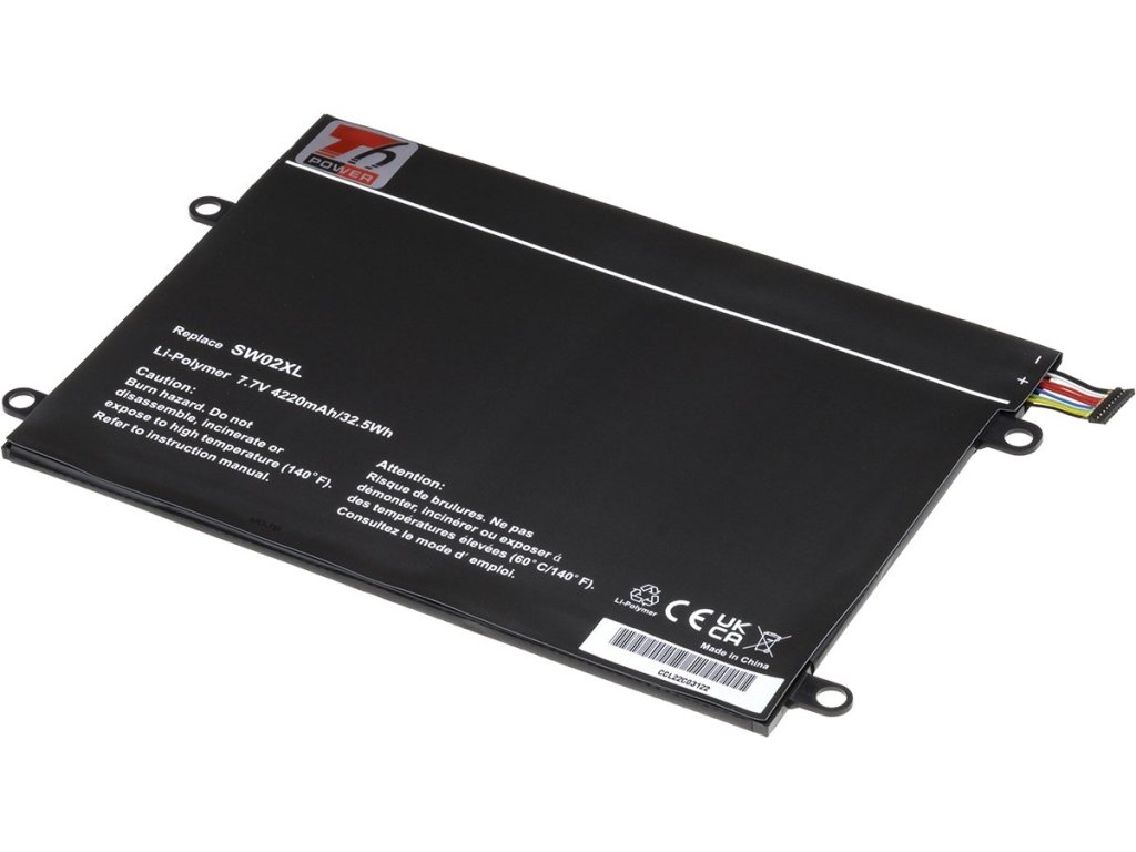 T6 Power Baterie HP X2 210 G2 Tablet, 4220mAh, 32Wh, 2cell, Li-pol (NBHP0138)
