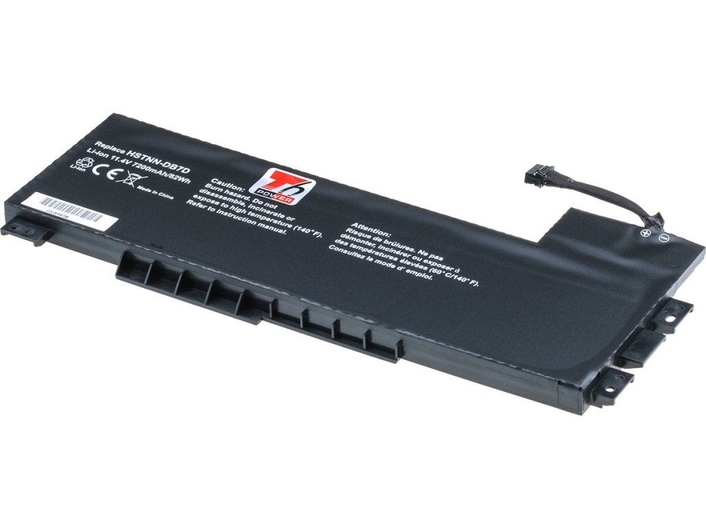 T6 Power Baterie HP ZBook 15 G3, ZBook 15 G4, 7200mAh, 82Wh, 9cell, Li-ion (NBHP0164)
