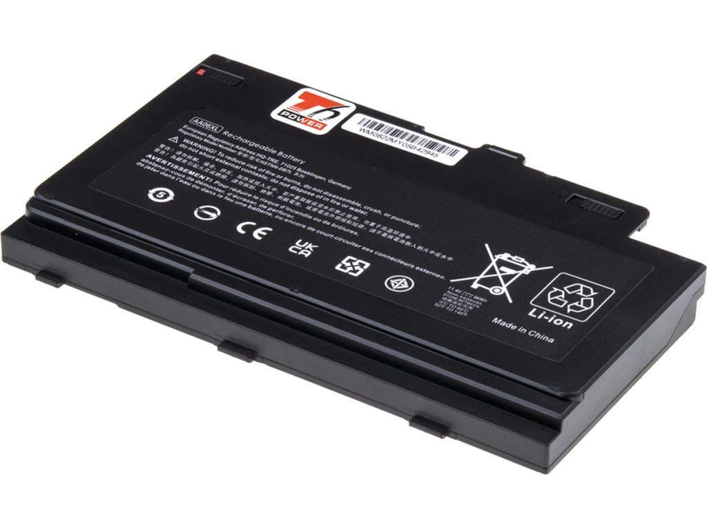 T6 Power Baterie HP ZBook 17 G4, 8420mAh, 96Wh, 6cell, Li-ion (NBHP0201)
