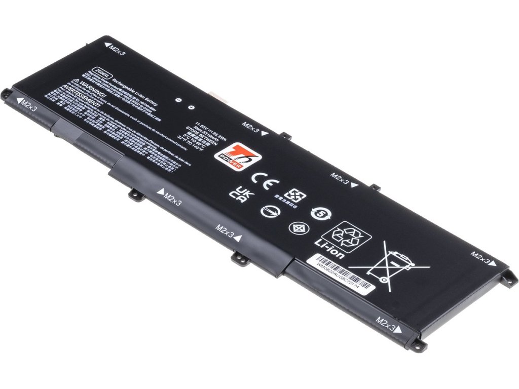 T6 Power Baterie HP ZBook Studio G5, x360 G5, EliteBook 1050 G1, 8310mAh, 96Wh, 6cell, Li-pol (NBHP0211)