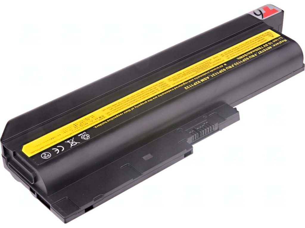 T6 Power Baterie IBM ThinkPad T500, T60, T61, R500, R60, R61, Z60m, Z61m, 7800mAh, 84Wh, 9cell (NBIB0046)