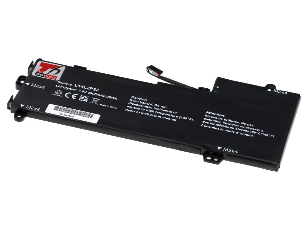T6 Power Baterie Lenovo E31-70, E31-80, IdeaPad 510S-13IKB serie, 3800mAh, 29Wh, 2cell, Li-pol (NBIB0123)