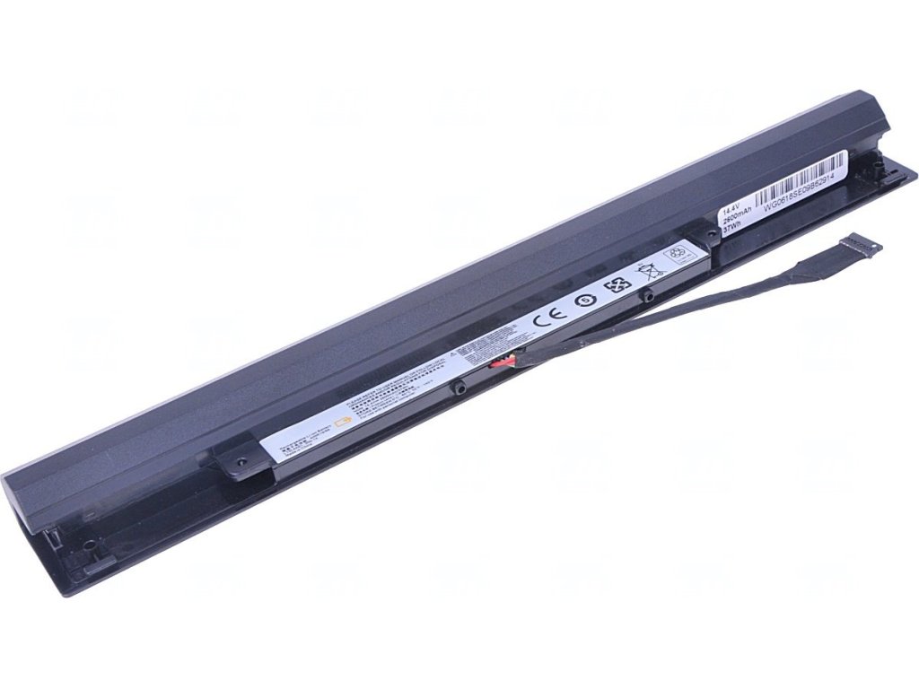 T6 Power Baterie Lenovo IdeaPad 300-14IBR, 300-14ISK, 300-15IBR, 300-15ISK, 2600mAh, 37Wh, 4cell (NBIB0136)