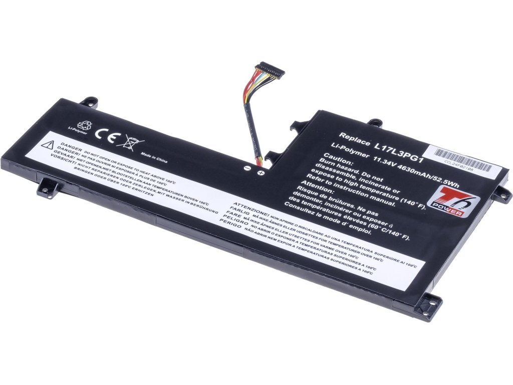 T6 Power Baterie Lenovo Legion Y530-15ICH, Y540-15IRH, Y7000, 4630mAh, 52Wh, 3cell, Li-pol (NBIB0200)