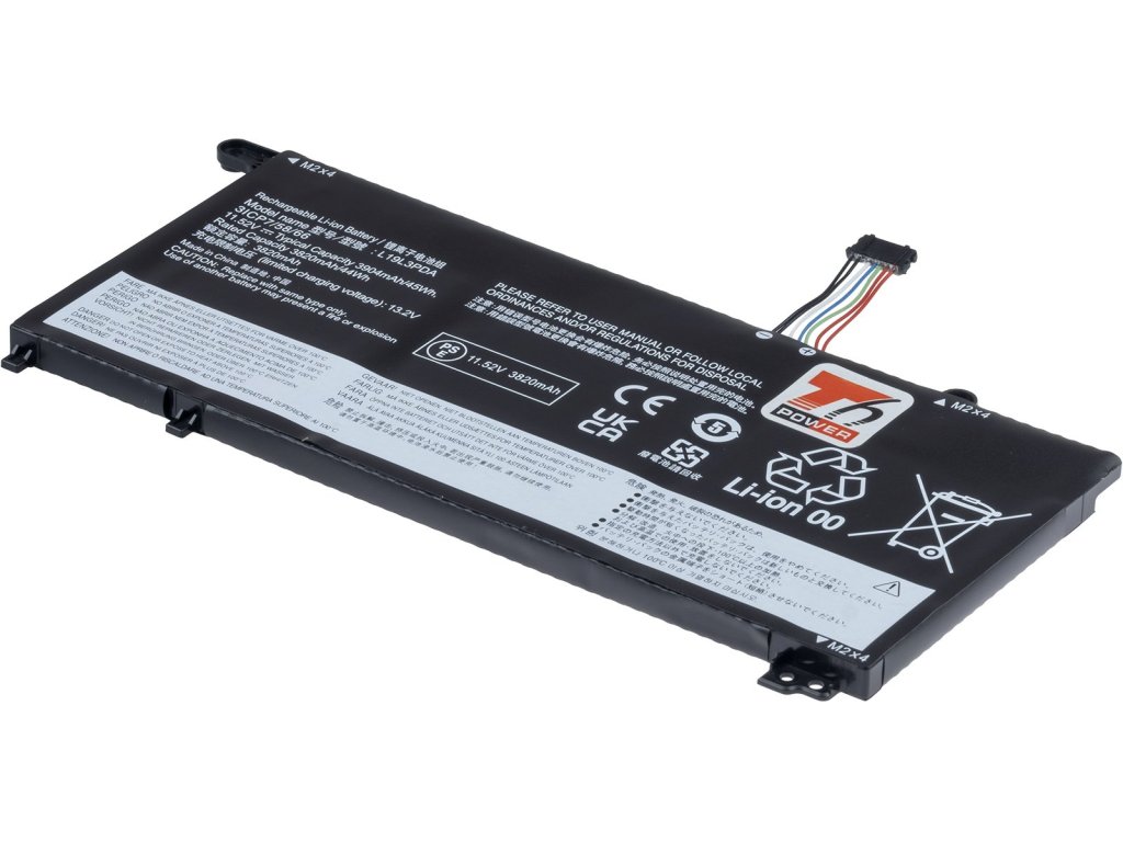 T6 Power Baterie Lenovo ThinkBook 15 G2 ARE, 15 G3 ACL, 14 G2 ITL, 3904mAh, 45Wh, 3cell, Li-Pol (NBIB0235)