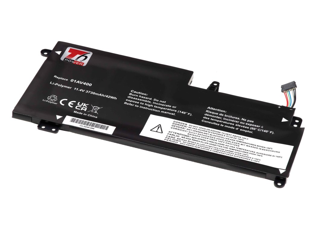 T6 Power Baterie Lenovo ThinkPad 13 20GJ/20GK, 20GL/20GM serie, 3730mAh, 42Wh, 3cell, Li-Pol (NBIB0157)