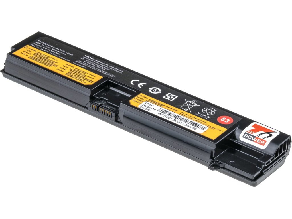 T6 Power Baterie Lenovo ThinkPad E570, E575, E570c, 2600mAh, 38Wh, 4cell (NBIB0148)