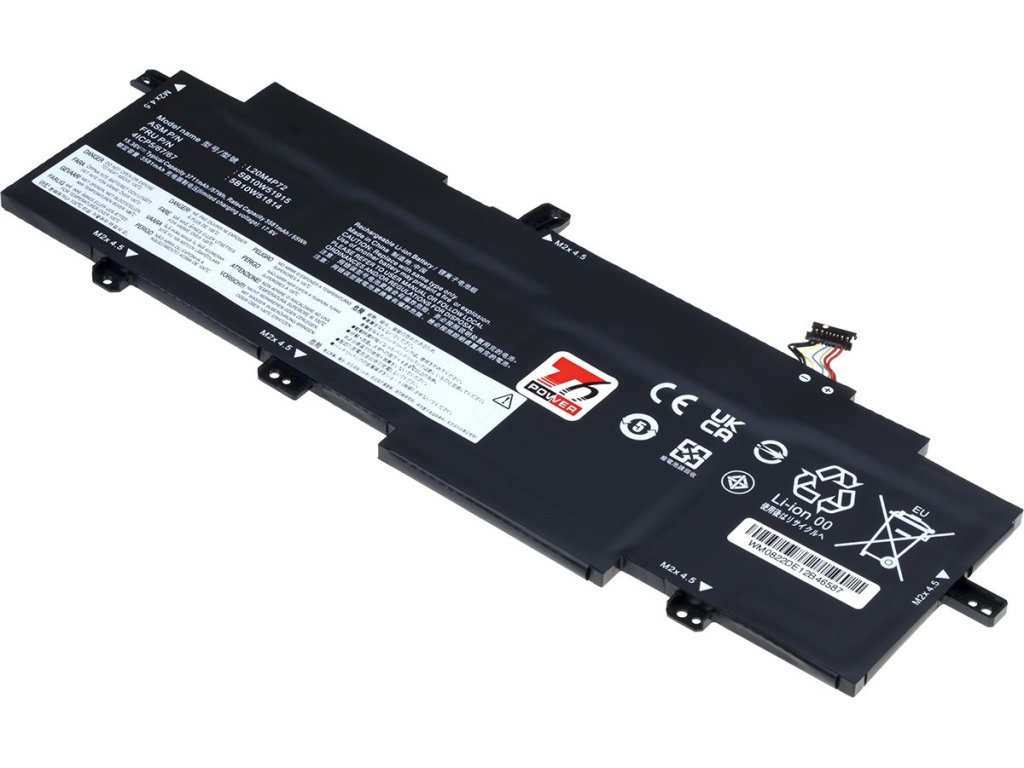 T6 Power Baterie Lenovo ThinkPad T14s Gen 2, 3711mAh, 57Wh, 4cell, Li-pol (NBIB0211)