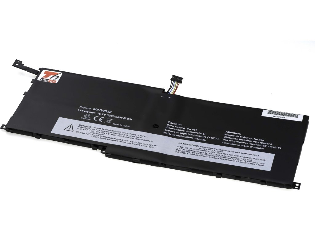 T6 Power Baterie Lenovo ThinkPad X1 Carbon 4th Gen, X1 Yoga, 3080mAh, 47Wh, 4cell, Li-Pol (NBIB0134)