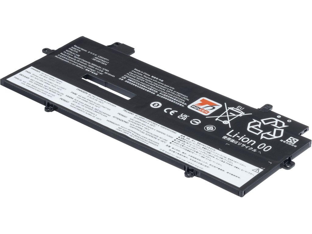 T6 Power Baterie Lenovo ThinkPad X1 Carbon 9, 10, 11 Gen, 3695mAh, 57Wh, 4cell, Li-Pol (NBIB0234)