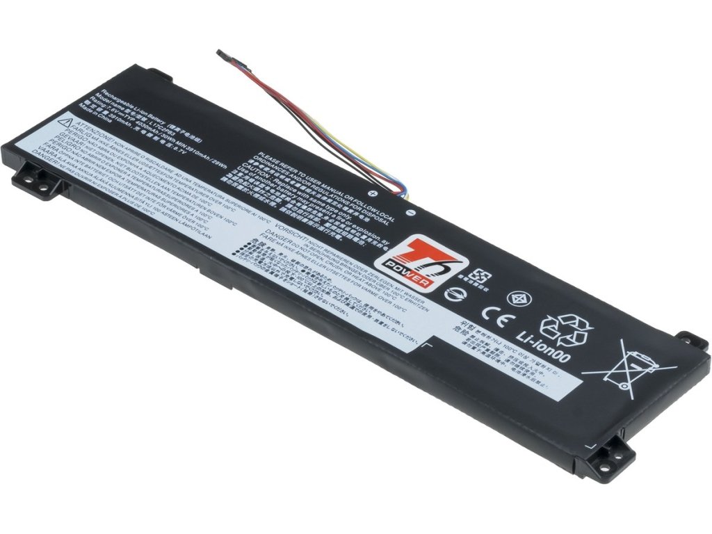 T6 Power Baterie Lenovo V130-15IKB, V330-15ISK, V330-15IKB, internal, 4030mAh, 30Wh, 2cell, Li-poly (NBIB0188)